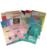 Lot of 15 Vintage Christmas Holiday Music Song Choral Carol Books - €24,48 EUR