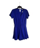Women’s NWT ReoRia Dark Blue Short Sleeve Romper Size Medium - £15.12 GBP