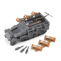 Armored Vehicle 1:72 4D Unassembled Model Military Model Car Ornaments Toy - $16.00