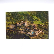 Vintage Postcard Hearst Castle Grounds Aerial View San Simeon California Hwy 1 - £7.46 GBP