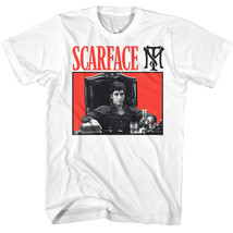 Scarface Tony Faces Reality Men&#39;s T Shirt Pacino Montana Gangster Legend Mafia - £19.35 GBP+