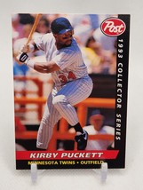 ⚾KIRBY PUCKETT 1993 Post Cereal Minnesota Twins Baseball Card⚾ - £1.01 GBP