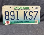 Missouri USA License Plate Show Me State Man Cave Bar Restaurant Decor B... - $6.93