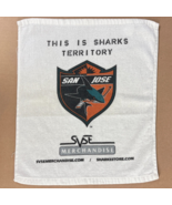 SJ Sharks This Is Sharks Territory SGA Rally Towel San Jose SVSE Merchan... - £18.92 GBP