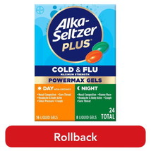 Alka-Seltzer Plus Power Max Cold and Flu Medicine, Day+Night, - Maximum ... - $8.95