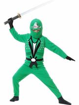 Rubies Child&#39;s Charades Ninja Avenger Series II Costume, Jade Green, Small - $24.01