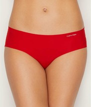 3 pk. Calvin Klein Invisible Hipster Panties in Red/Blk Sz. Small - $21.99