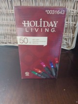 Holiday Living 50 Ct. Mini Lights Christmas - £10.48 GBP