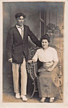 La Salle Illinois ~ Alla Moda Levigata Man &amp; Donna ~ 1910s Vero Foto Cartolina - £7.66 GBP