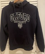 Oxford University Pullover Hoodie Youth M Blue W/ Embroidered Logo - £14.66 GBP