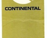 Continental Airlines  Gold Ticket Jacket  - $19.78