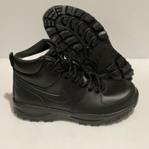 Nike Manoa hiking leather black boots for men size 12 us - $148.45