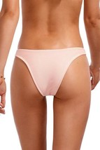 Vitamin A Swim Perla Rosa Ecorib California High Leg Cheeky Bikini Bottom (Xs - £78.48 GBP