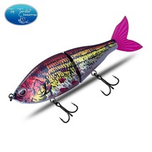 1PCS Slow Sin145mm 57g Hard Bait Plastic Jointed Obese Joint  Soft Tail Fishing  - £53.25 GBP
