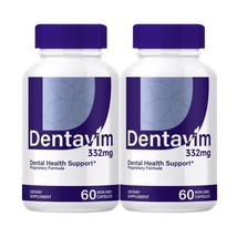 2-Pack Dentavim Advanced Dental Support for Healthy Teeth &amp; Gums (120 Capsules) - £24.34 GBP