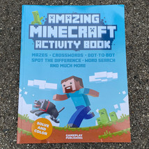 Amazing Minecraft Activity Book Minecraft Books Staff Gameplay Publishin... - £10.03 GBP