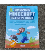 Amazing Minecraft Activity Book Minecraft Books Staff Gameplay Publishin... - $12.58