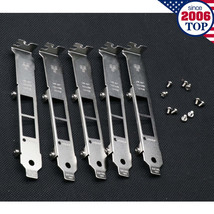 5Pcs Full Height Bracket For Intel X520-T2 E10G42Bt 82599 Us - $21.99