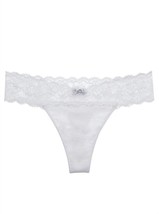 Cosabella women&#39;s never say never maternity thong underwear in White - £24.08 GBP