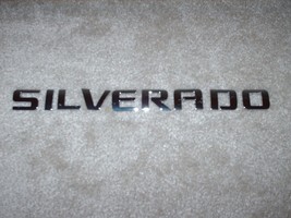 2014-2018 Chevrolet Chevy 1500 2500 3500 Silverado Tailgate Emblem Chrome - £25.71 GBP