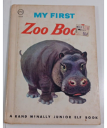 My First Zoo Book by Andy Cobb 1952 Rand Mcnally Junior Elf 1st edition - £4.67 GBP
