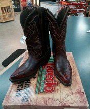 Laredo Women&#39;s Cullison Boot 51069  Brown/Red - £79.63 GBP+