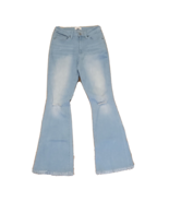 YMI Flared Denim Jeans ~ Sz 5/27 ~ Blue ~ High Rise ~ 29&quot; Inseam ~ Distr... - £18.40 GBP