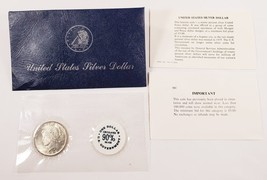 1923 Silver Peace Dollar GSA Softpack Envelope &amp; CoA Included - £148.30 GBP