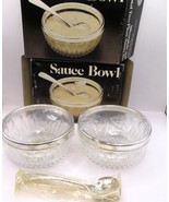 Vintage Leonard 351 Silverplate Crystal 2 Piece Sauce Sets – Lot of 2 - $19.80
