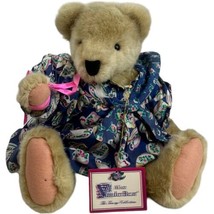 1982 Alice Vanderbear Plush Teddy North American Bear Co 18&quot; Teacup Collection - £18.98 GBP