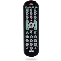 RCA RCRBB04GR 4-Device Big-Button Universal Remote Control - £25.57 GBP