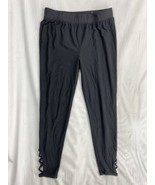 Maurice’s Size L Athletic Active Wear Women&#39;s Workout Pants Stretch Open... - $24.67 CAD