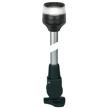Hella Marine NaviLED 360 Compact All Round Lamp - 2nm - 12&quot; Fold Down Base - Bla - £105.95 GBP