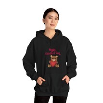 happy valentines day Unisex Heavy Blend™ Hooded Sweatshirt hoodie hoody - $33.56+