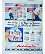 Kelvinator Family &quot;Magic Cycle&quot; Defrosting Refrigerator-1953 Vintage Pri... - €8,11 EUR