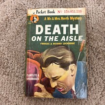 Death on the Aisle Mystery Paperback Book by Frances and Richard Lockridge 1945 - £9.52 GBP