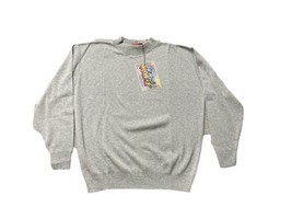 Crewneck Sweater Men Sz XL Vintage Wear The Right Thing Henri Valdise  - £14.71 GBP