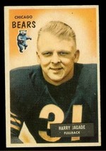 Vintage Football Card 1955 Bowman #96 Harry Jagade Chicago Bears Fullback - £10.08 GBP
