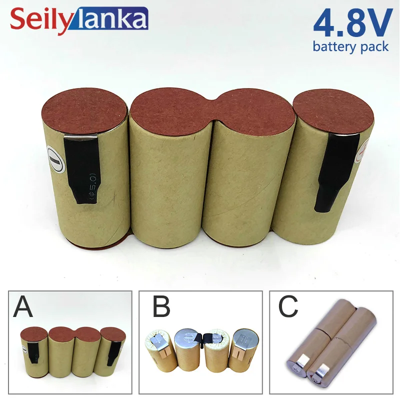 4.8V 4000mAh Ni MH  battery pack Welding custom  tool cd for GARDENA Bla... - $162.20