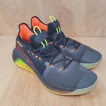 Under Armour Curry 6 Mens Sneakers Sz 12 M Oakland Fox Theater Basketball Black - £68.62 GBP