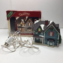 Lemax 1994 Plymouth Corners Dickensvale Village Porcelain Lighted House 35092 - £55.35 GBP
