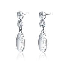 Dexterous Earrings 18ct White Gold Plated Vermeil - $59.00