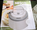 NESCO PROFESSIONAL FOOD &amp; JERKY DEHYDRATOR FD-75 700 WATTS - $62.99