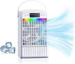 Evaporative Air Cooler Air Conditioner with Quiet 3 wind speeds &amp; 2 Cool... - €25,97 EUR