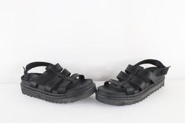 Vtg Dr Martens Womens Size 10 Chunky Leather Platform Fisherman Sandals ... - $168.25