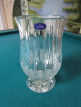 Royal Doulton Crystal Carnegie Large Footed Pedestal Vase - £113.18 GBP