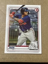 2020 Bowman Paper Christian Pache Atlanta Braves Prospect - £1.11 GBP