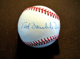 Ted Double Duty Radcliff Stars Giants Greys Signed Auto Vtg Oal Baseball Jsa - £118.69 GBP