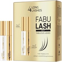 Long4Lashes Fabulash Set Primer &amp; Mascara Cils épaissis et recourbés - £30.32 GBP
