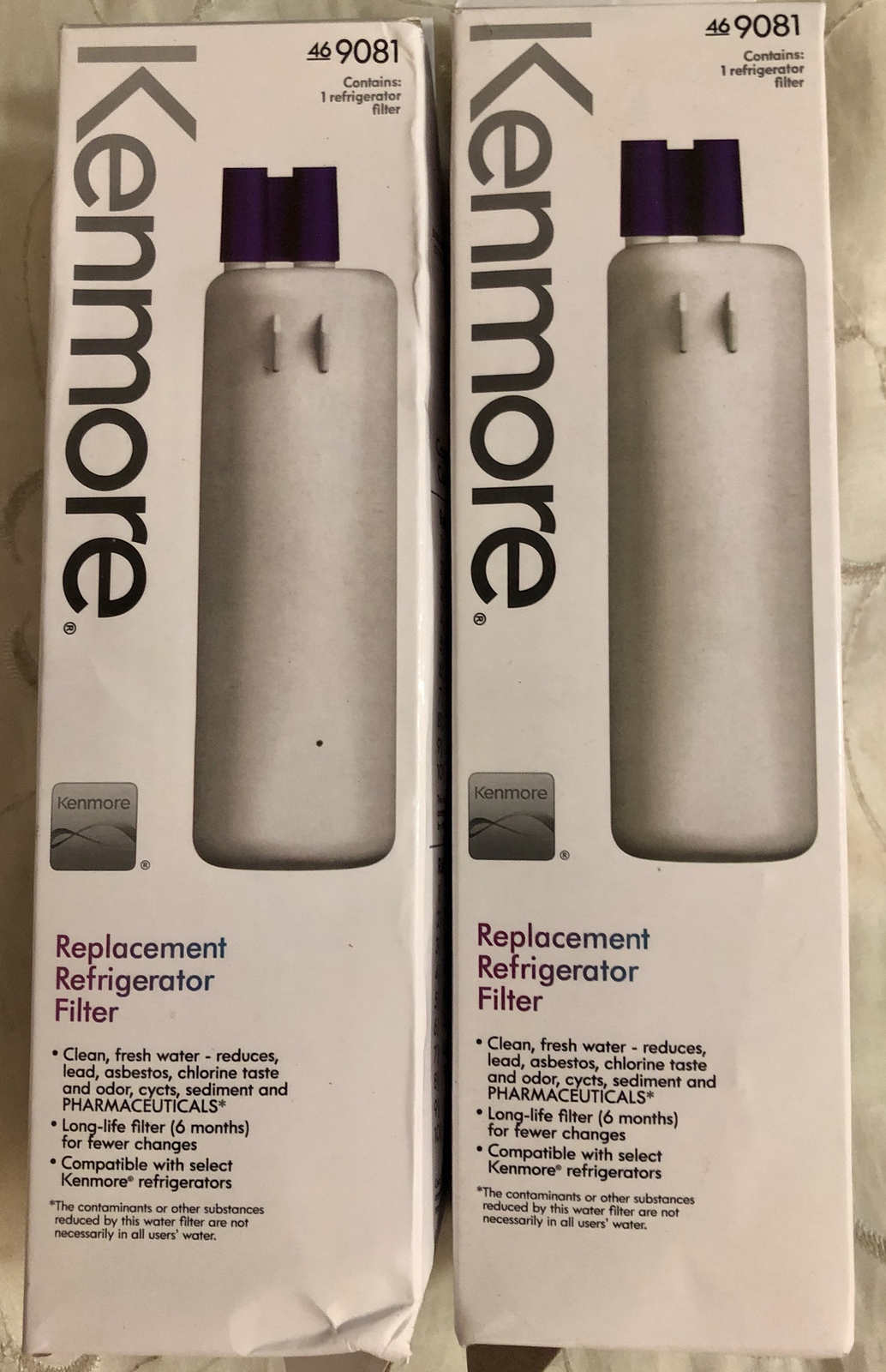 Kenmore 9081 Replacement Refrigerator Filter ( 2 pack ) Small Kitchen Appliances